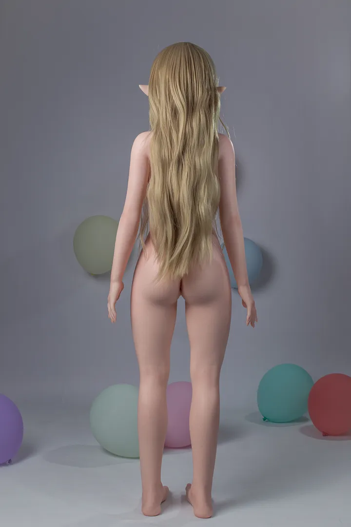 110cm (3ft7) Petite Elf Silicone Sex Doll Loxi, ROS Head #113B